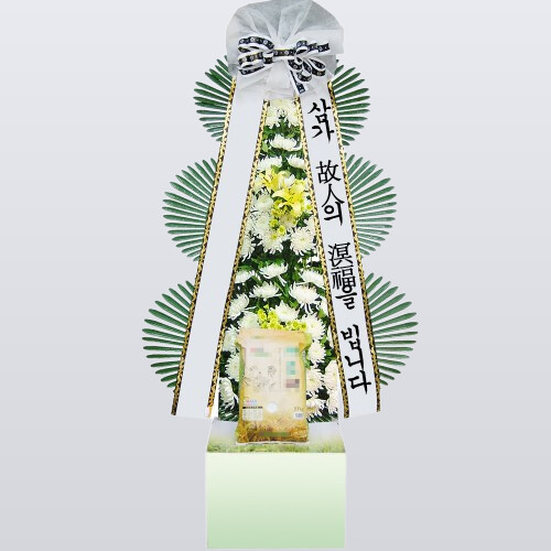 울산 근조 쌀화환 10kg — 울산꽃배달